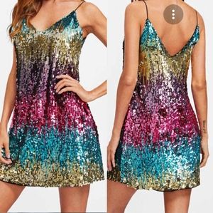 Nwot sequins dress